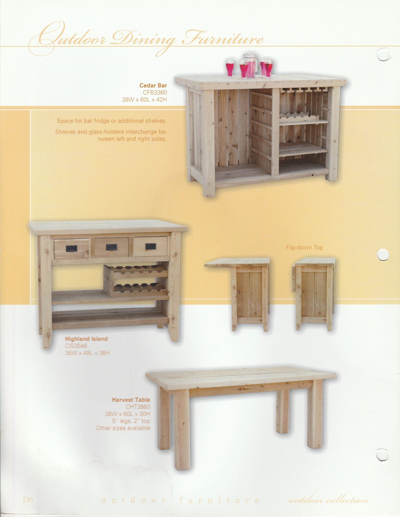 Outdoors Collection catalogue cover